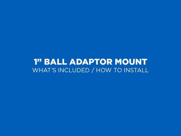 1" Ball Adaptor Motorcycle Kits - Pixel - Image 13